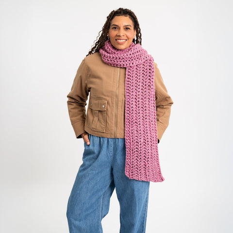 Joss Scarf Beginner Crochet Kit - Wool Couture
