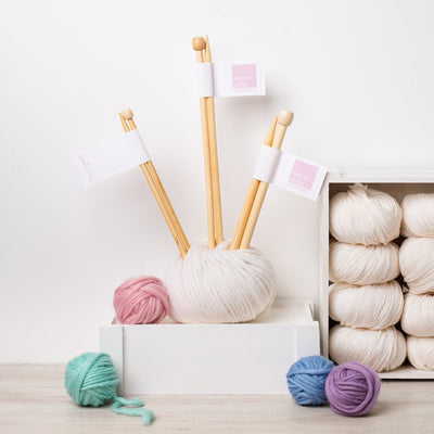 Knitting Needles 6mm x 35cm - Wool Couture