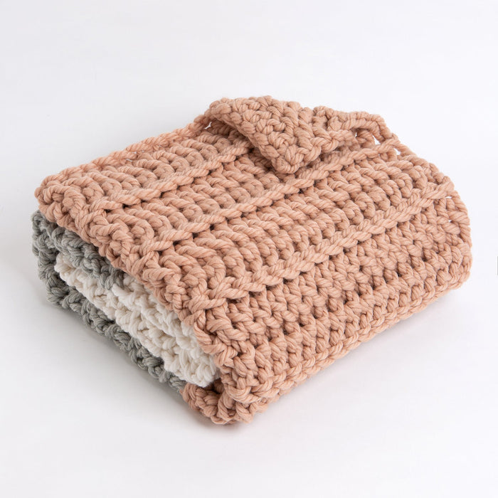 Learn to Crochet Beginners Blanket Crochet Kit - Wool Couture