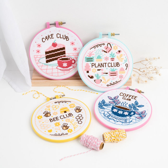 Learn to Cross Stitch Kit - Wool Couture