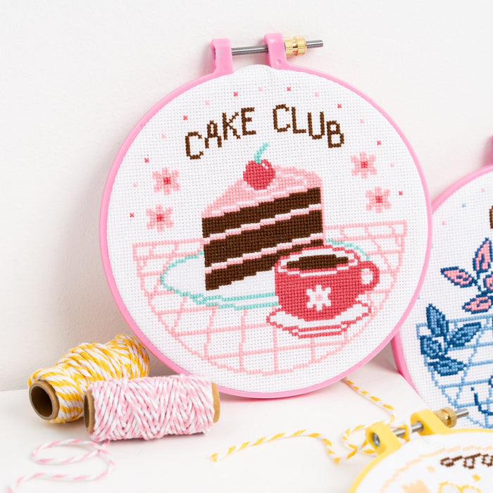 Learn to Cross Stitch Kit - Wool Couture