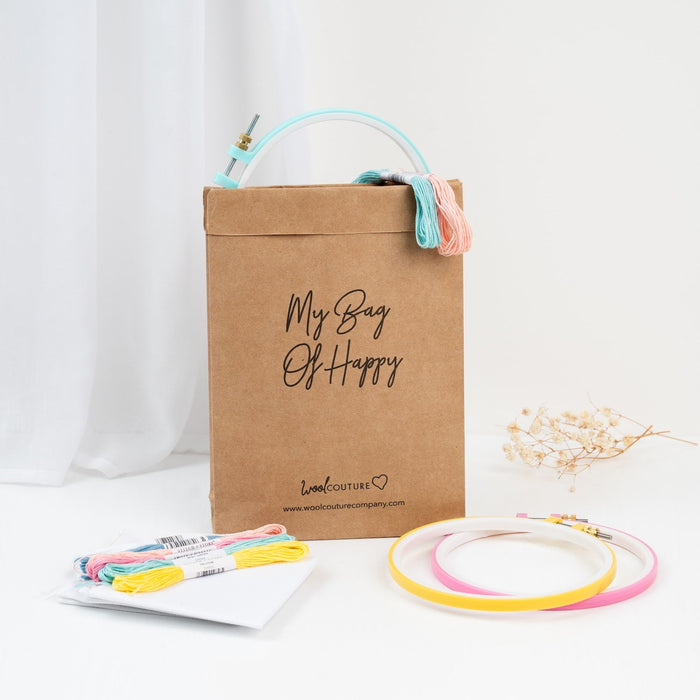 Learn to Cross Stitch Kit - Wool Couture