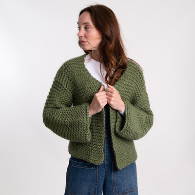 Learn to Knit Your First Cardigan - Wool Couture