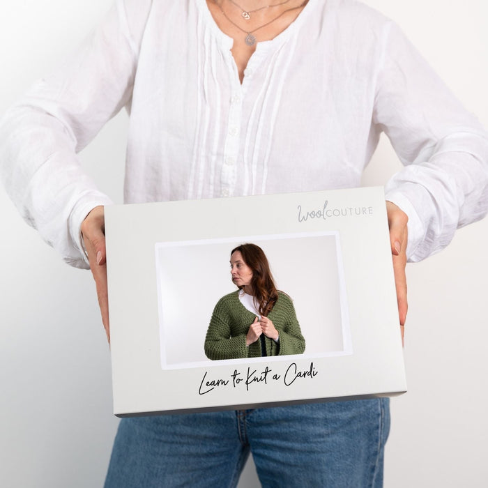 Learn to Knit Your First Cardigan - Wool Couture