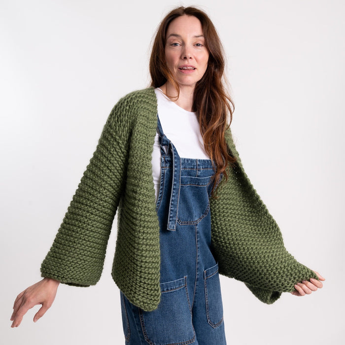 Learn to Knit Your First Cardigan - Wool Couture