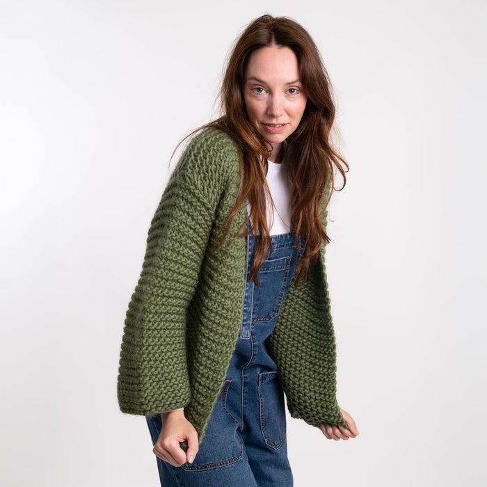 Learn to Knit Your First Cardigan - Wool Couture