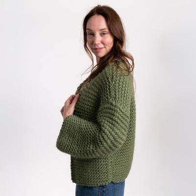Learn to Knit Your First Cardigan - Wool Couture