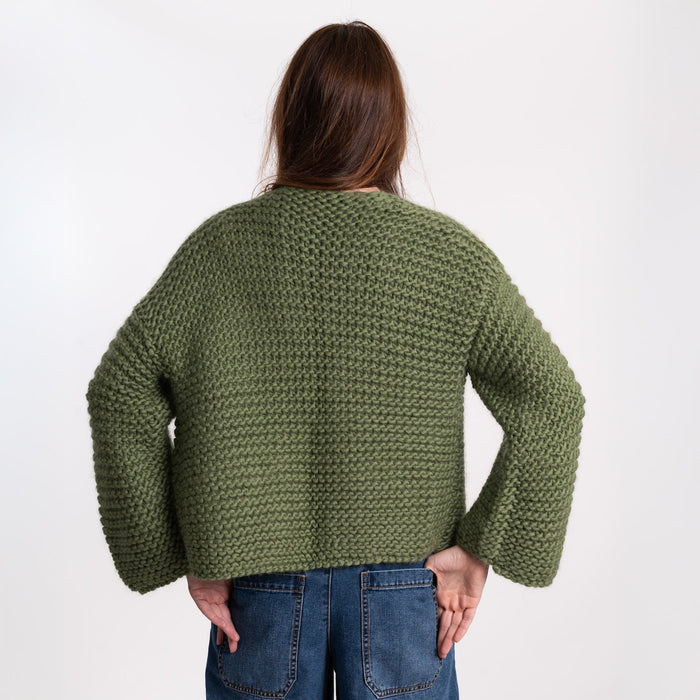 Learn to Knit Your First Cardigan - Wool Couture