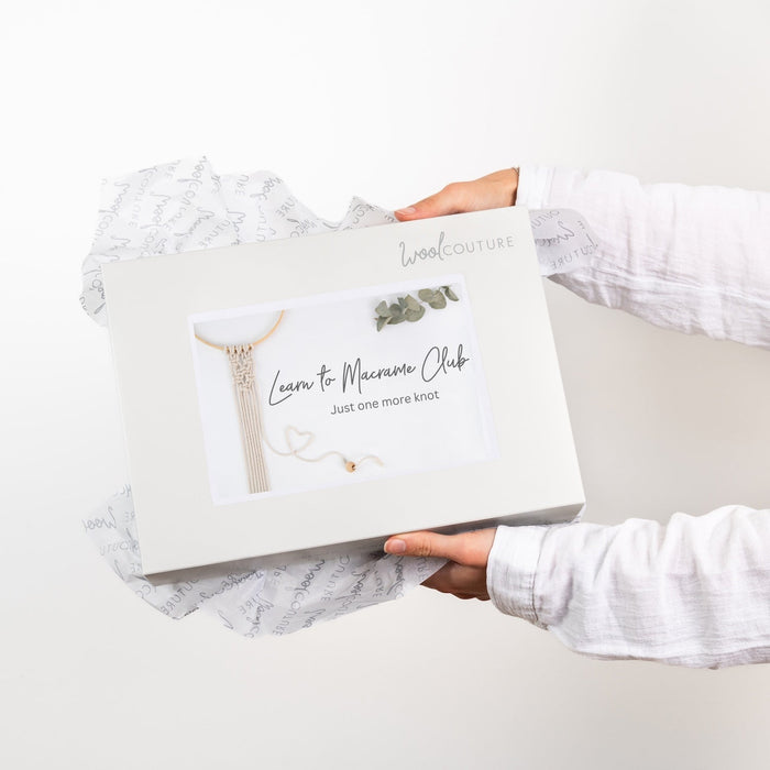 Learn to Macrame Box - Wool Couture