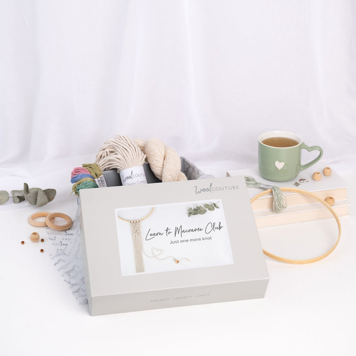 Learn to Macrame Box - Wool Couture
