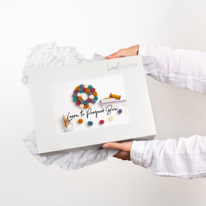 Learn to Make a Pompom Box - Wool Couture