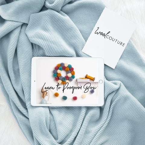 Learn to Make a Pompom Online with Claire & Emma - Wool Couture