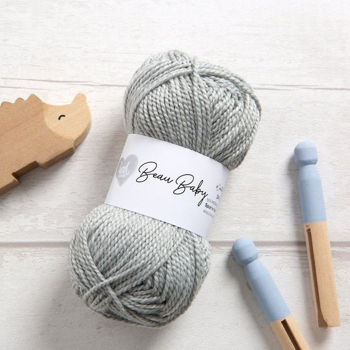 Lionel Lamb Baby Comforter Knitting Kit - Wool Couture