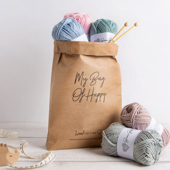 Lionel Lamb Baby Comforter Knitting Kit - Wool Couture