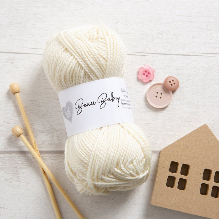 Lionel Lamb Baby Comforter Knitting Kit - Wool Couture