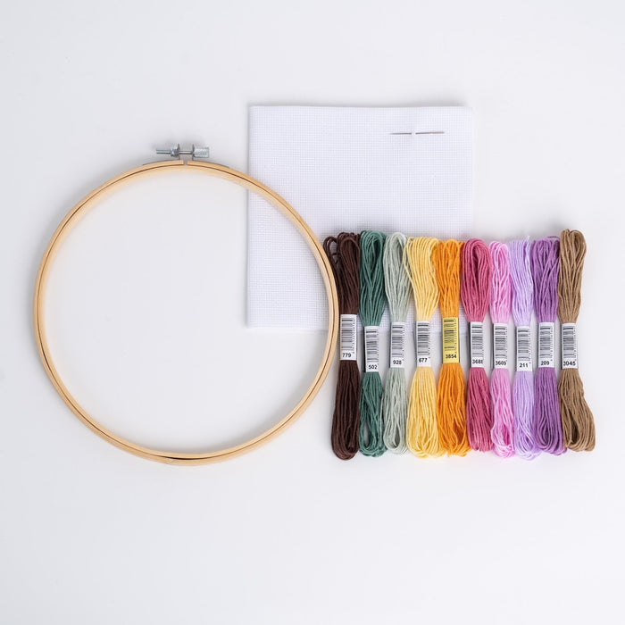 Litha Cross Stitch Kit - Wool Couture