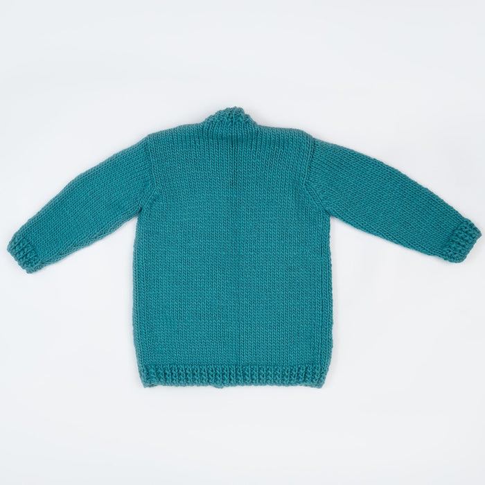 Long Chunky Cardigan Knitting Kit + Free 12mm Knitting Needles - Wool Couture