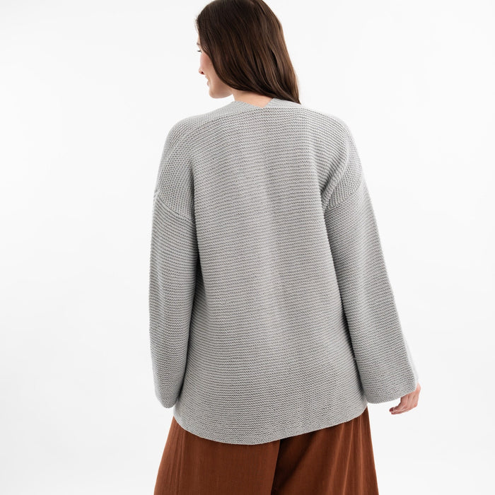 Long Summer Cardigan Easy Knitting Kit - Wool Couture