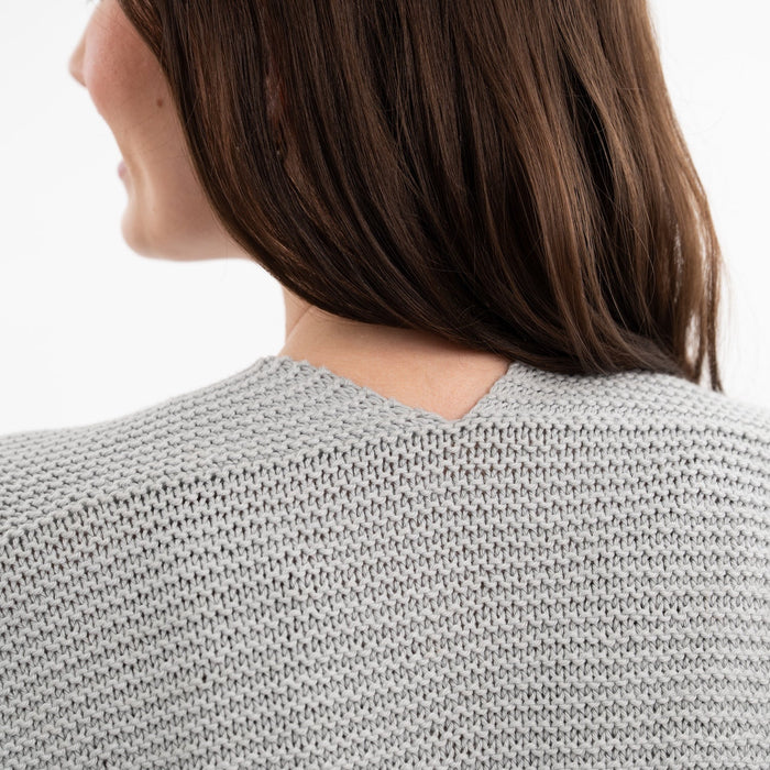 Long Summer Cardigan Easy Knitting Kit - Wool Couture