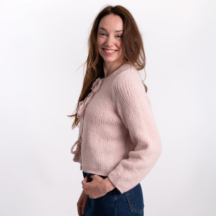 Lucy Cardigan Knitting Kit - Wool Couture