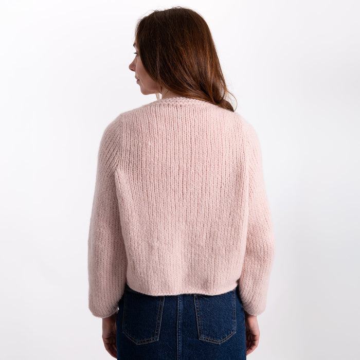 Lucy Cardigan Knitting Kit - Wool Couture