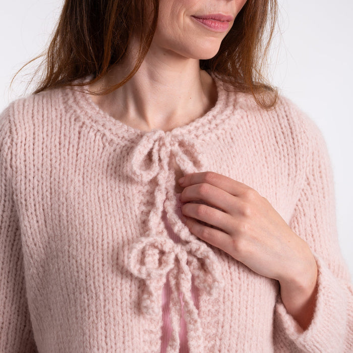Lucy Cardigan Knitting Kit - Wool Couture