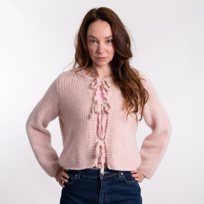 Lucy Cardigan Knitting Kit - Wool Couture