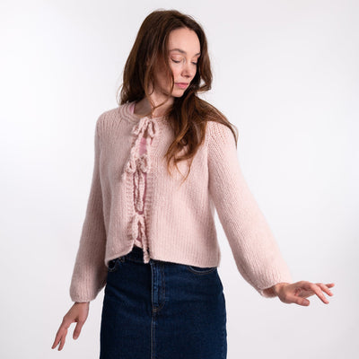 Lucy Cardigan Knitting Kit - Wool Couture