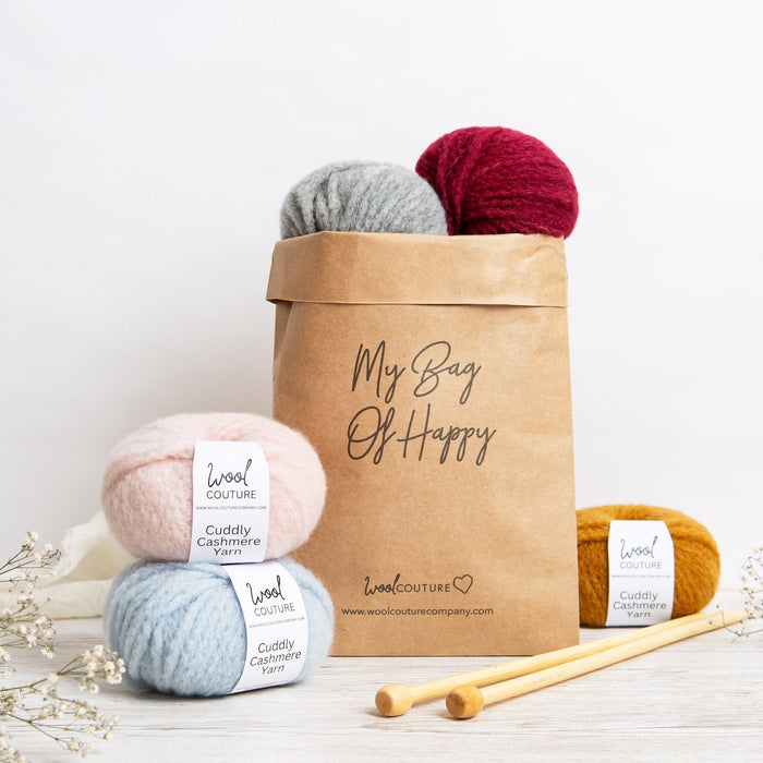 Lucy Cardigan Knitting Kit - Wool Couture