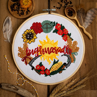 Lughnasadh Beginner Cross Stitch Kit - Wool Couture