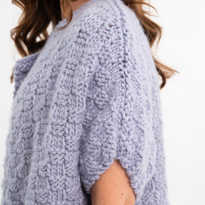Luna Cardigan Easy Knitting Kit - Wool Couture