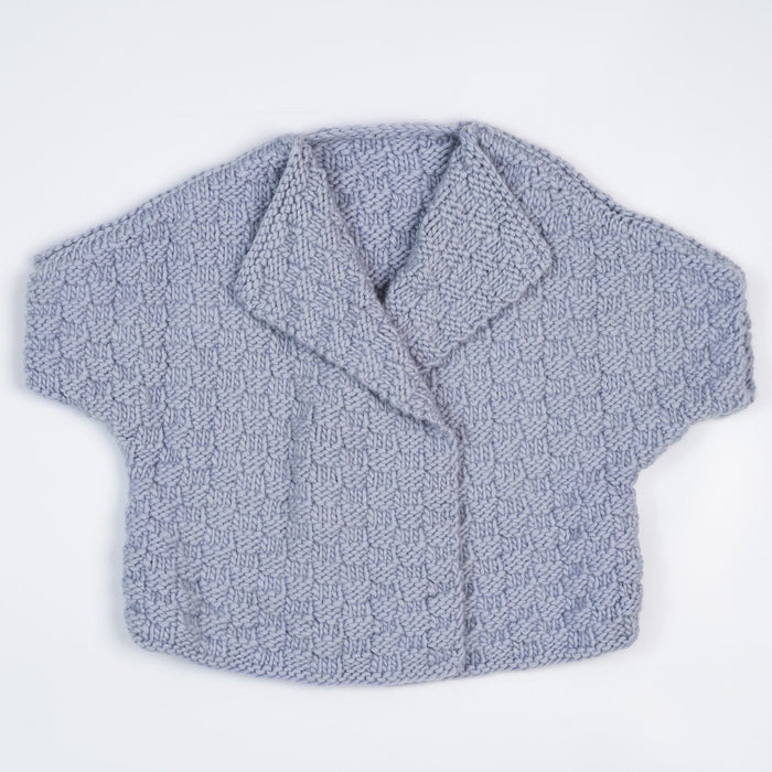 Luna Cardigan Easy Knitting Kit - Wool Couture