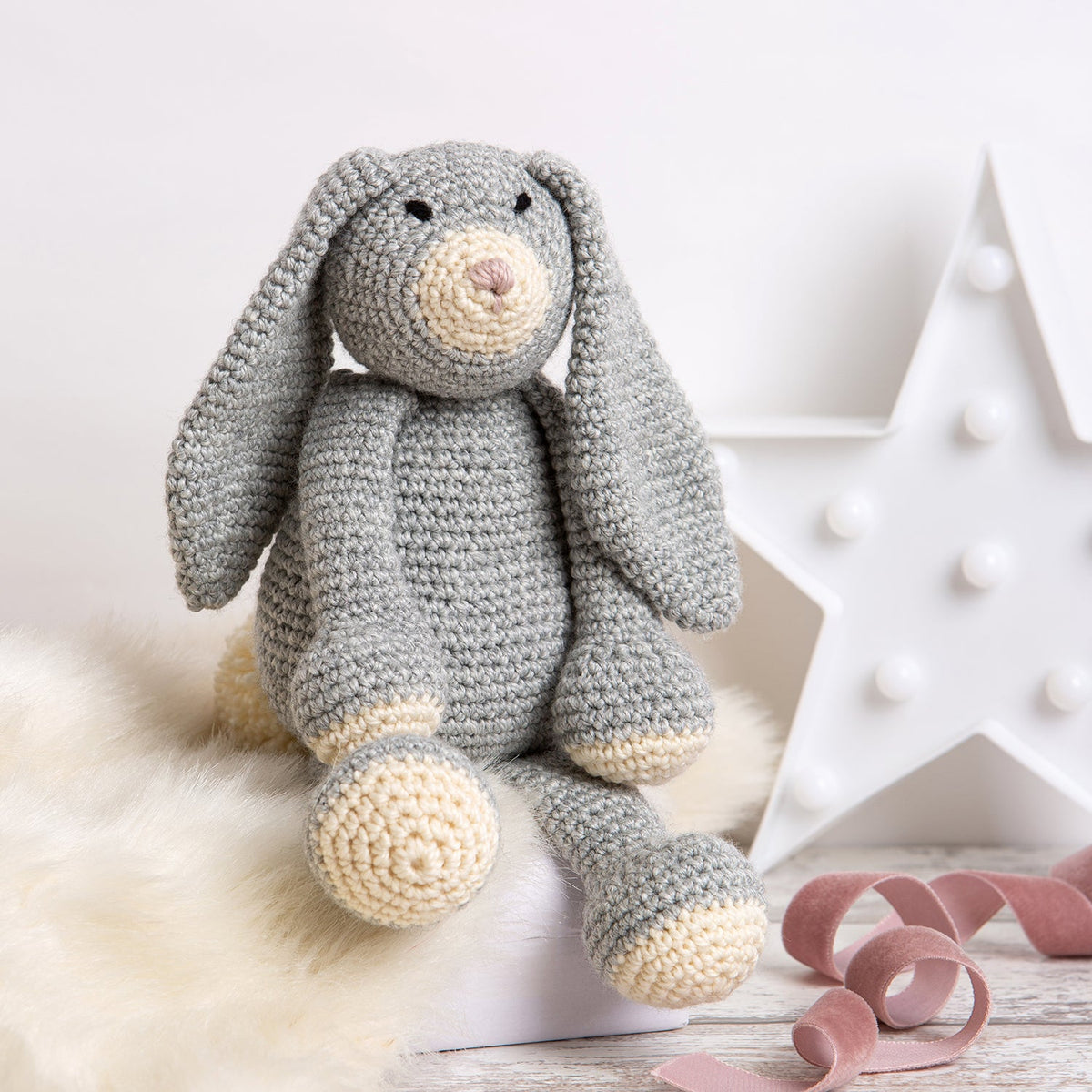 Mabel Bunny Crochet Kit | Wool Couture