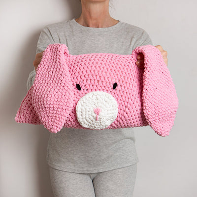 Mabel Bunny Cushion Crochet Kit - Wool Couture