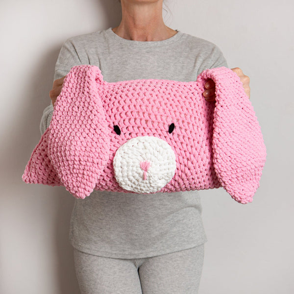 Mabel Bunny Cushion Crochet Kit - Wool Couture