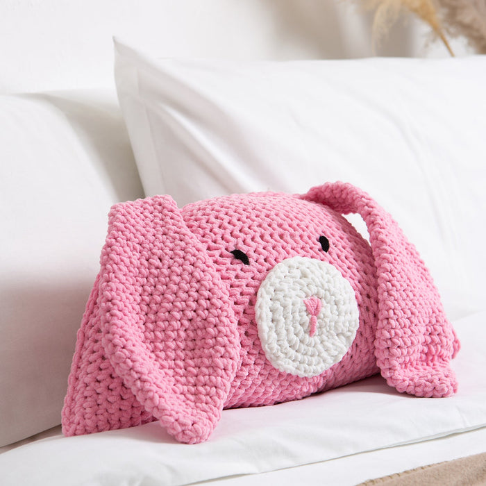 Mabel Bunny Cushion Crochet Kit - Wool Couture