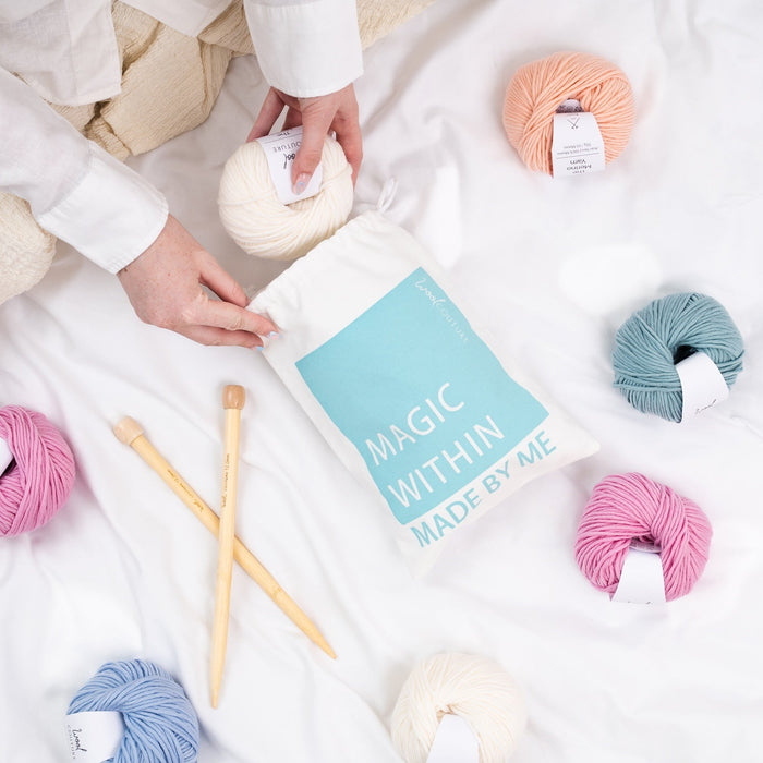 Magic Within Made By Me | Knitting & Crochet Project Bag - Wool Couture