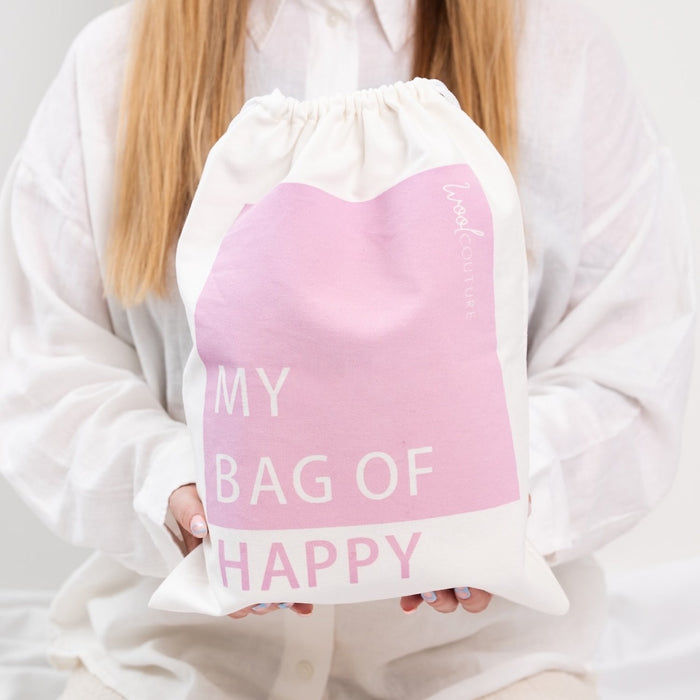 Making My Happy Place | Knitting & Crochet Project Bag - Wool Couture