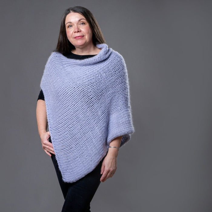 Malala Poncho Knitting Kit - Wool Couture
