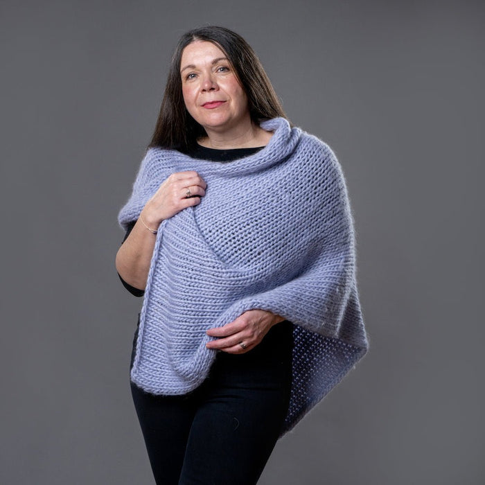 Malala Poncho Knitting Kit - Wool Couture