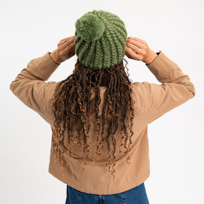 Melanie Pompom Hat Crochet Kit - Wool Couture