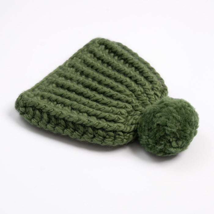 Melanie Pompom Hat Crochet Kit - Wool Couture