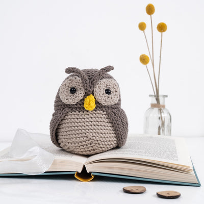Minerva Owl Knitting Kit - Wool Couture