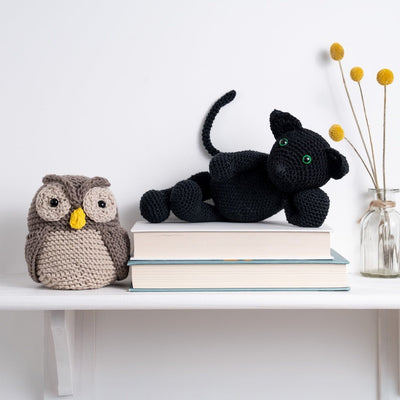 Minerva Owl Knitting Kit - Wool Couture