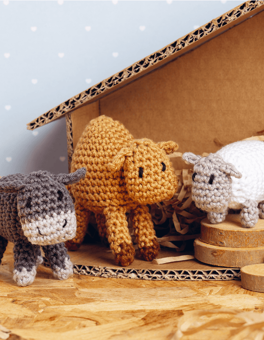 Mini Amigurumi Nativity by Sarah - Jane Hicks - Wool Couture