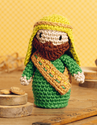 Mini Amigurumi Nativity by Sarah - Jane Hicks - Wool Couture
