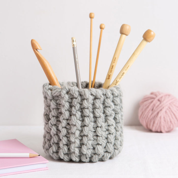 Mini Basket Knitting Kit - Wool Couture