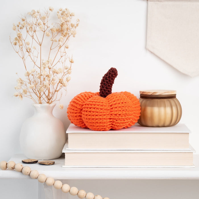 Mini Pumpkin Crochet Kit - Wool Couture