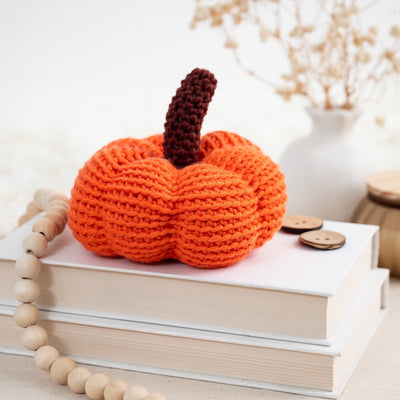 Mini Pumpkin Crochet Kit - Wool Couture
