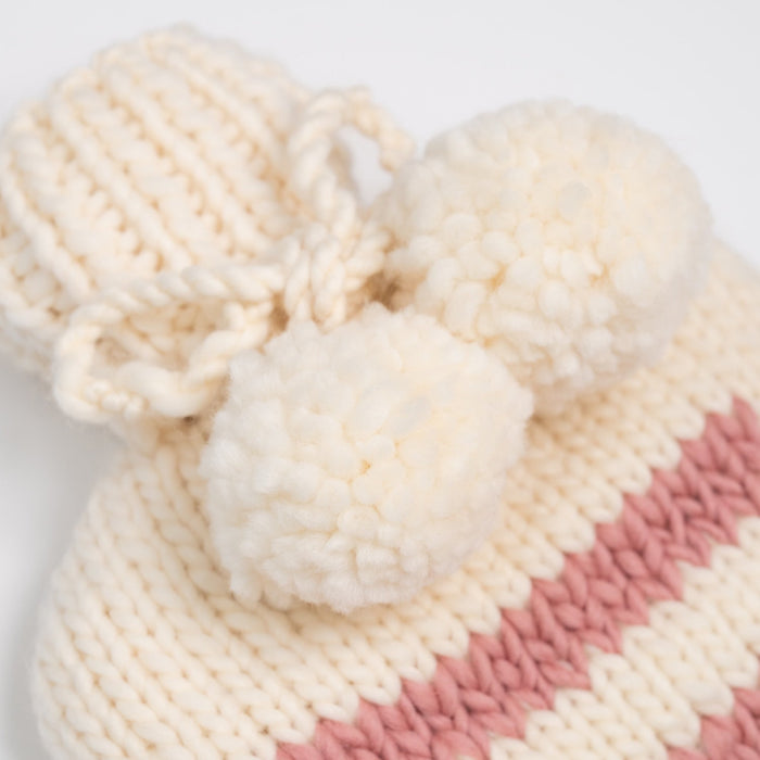 Monogram Hot Water Bottle Cover Knitting Kit - Wool Couture